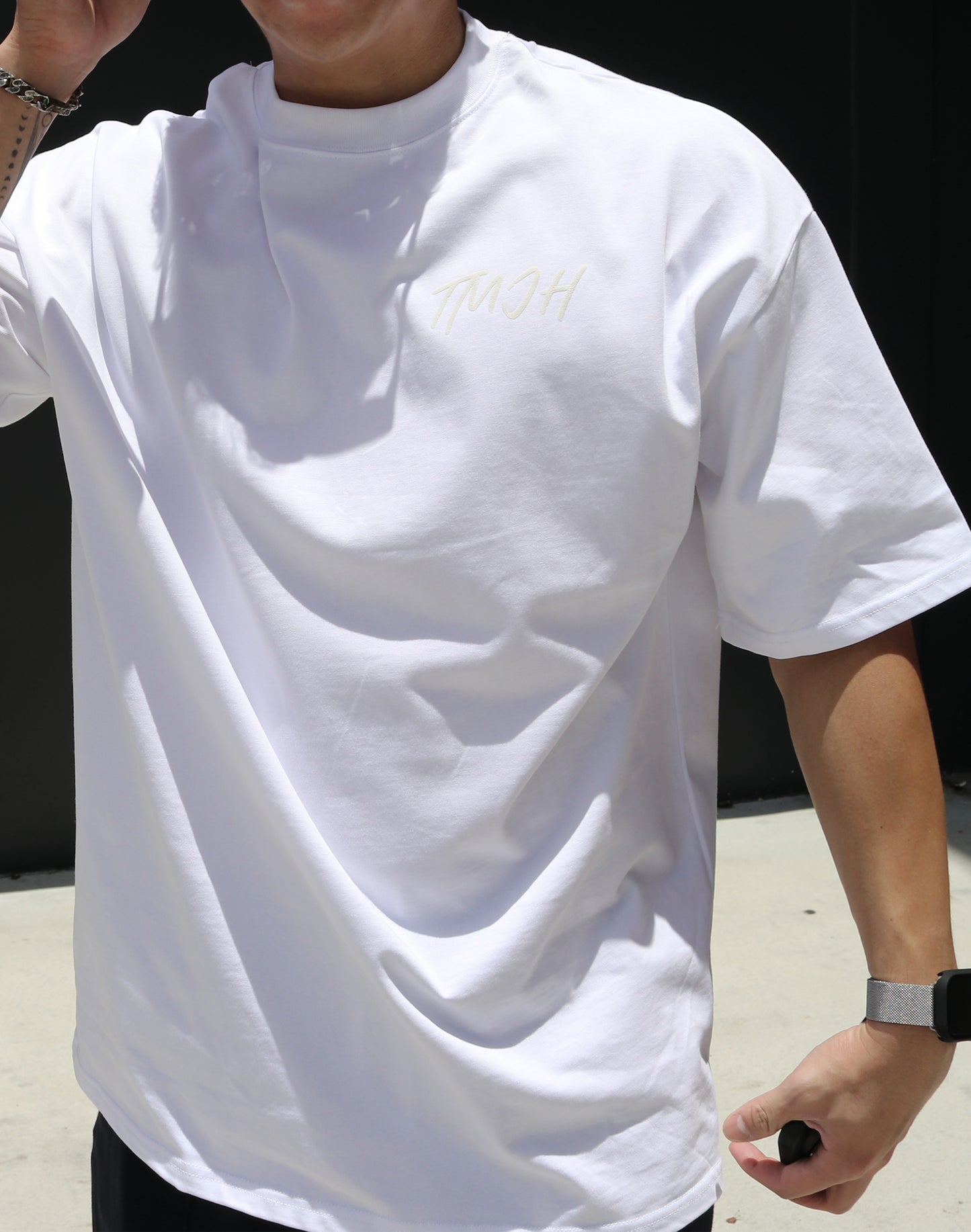 TMJH Signature T-shirt White